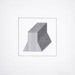 4 Sol Lewitt Screenprints, 12 FORMS DERIVED FROM A CUBE
